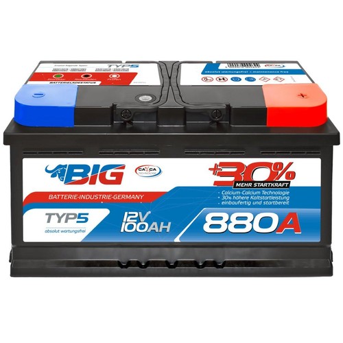 Autobatterie 12v 100ah 880a - autobatterie,