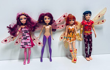 4 x Mattel Modepuppe - Mia and Me - 22-24 cm groß - GUT    #245