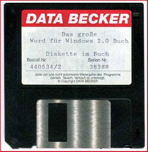 Diskette data becker das - diskette,