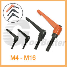 Klemmhebel mit Gewindebolzen Klemmmutter Spanngriff Spannmutter M4 M5 M6.... M16