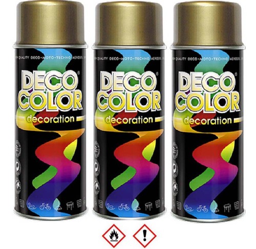3er sparpack 400ml gold glanz - gold,