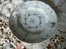 Kuchenteller  Anbietteller  gemarkt    Indisch Blau  Porzellan  (46)