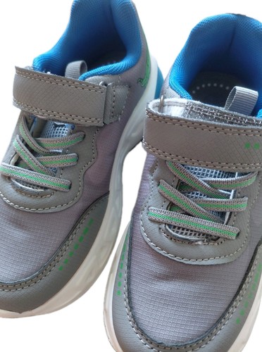 Jungen schuhe blau grau - schuhe, (blau-grau