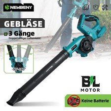 Für 18V Makita Akku Laubbläser Akku Gebläse Laubgebläse Blasgerät Bläser