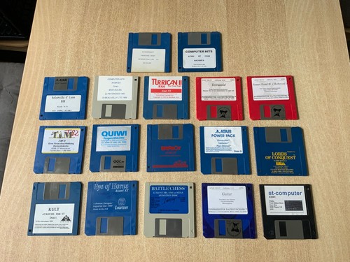 Konvolut disketten für atari - disketten,
