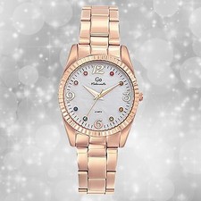 Girl Only GO Damen Armbanduhr Mademoiselle Quarzuhr Edelstahl rosegold UGO695584