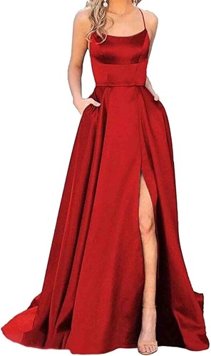 Elegantes ballkleid satin - elegantes,