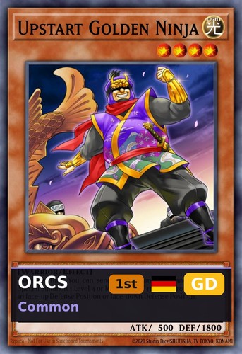 Goldener emporkömmling ninja - goldener, emporkömmling-ninja