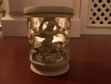 Windlicht ? Shabby Vintage Kerzen Teelichtglas Engel Deko Weihnachten 9x6cm