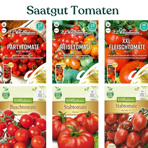 Tomaten samen verschiedene - tomaten,