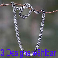  Edelstahl Herrenkette massiv Panzerkette Kette Königskette Halskette Herren