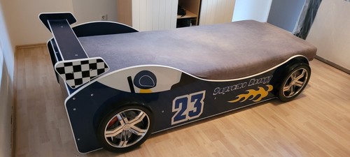Begabino autobett blau glanz - autobett,