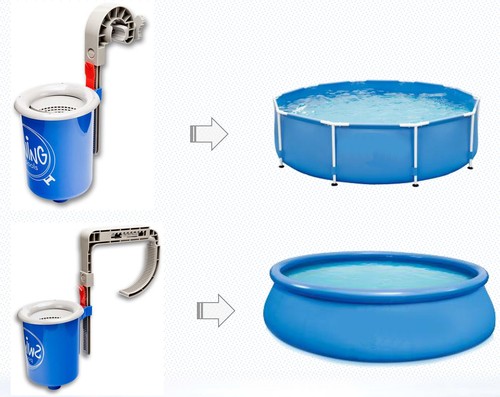 Pool skimmer - pool,