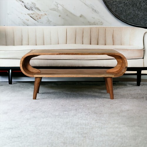 Couchtisch mangoholz massiv - mangoholz,