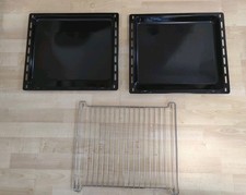 Backblech, Fettpfanne und Rost, 42 x 37cm, Top Zustand 