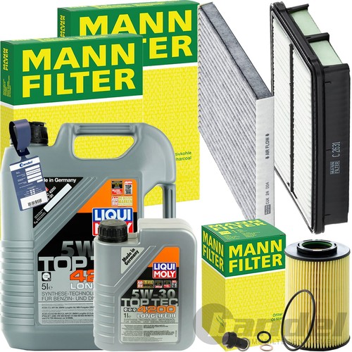 Mann inspektionspaket liqui - mann, inspektionspaket+liqui
