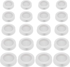 20 Stück Weiß Gummi Spardose