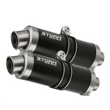 Auspuff storm mivv black - auspuff,