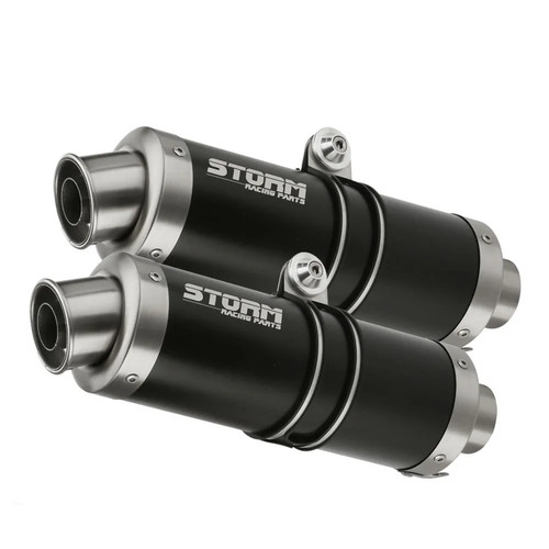 Auspuff storm mivv black - storm,