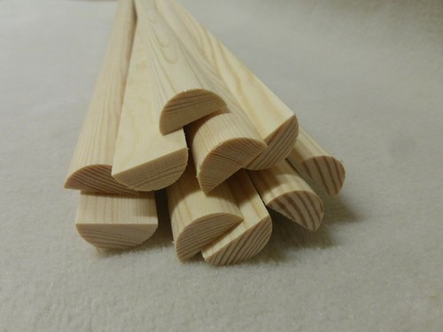 1stk 90cm halbrundleiste - 1stk,