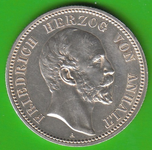 Münze mark silber anhalt - mark, 2