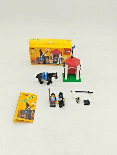 Lego 6035 castle - castle, box