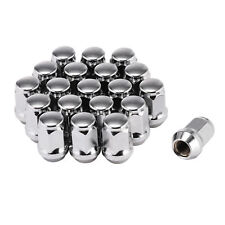 20 Chrom Radmutter Mutter M12x1,5x35 Sw19 Kegelbund Kegel 60° Alu Stahl Felgen