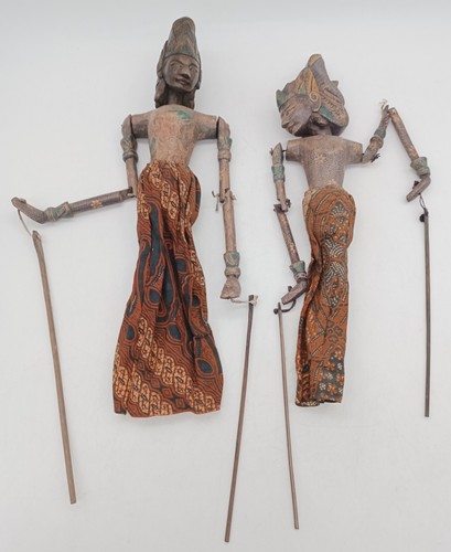 Wayang golek stabpuppen - -,