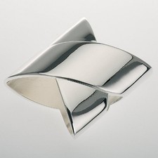 Serviettenring Silber modern