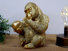 Thinking Gorilla Ornament