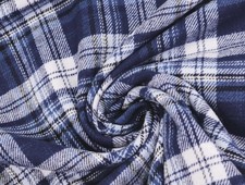 HEMDENSTOFF Stoff Karo Flanell