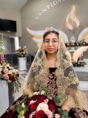 Gloria spanish maxi veil - gloria,