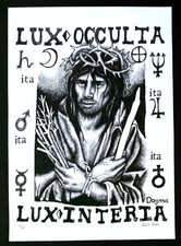 Paul Le Chien - RARE Hand Signed 'Lux Occulta' Art Print A3 Number 19/20 UK 2007
