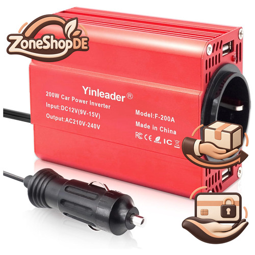Wechselrichter 200w 12v - wechselrichter,