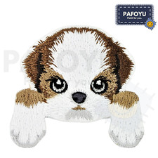 Shih Tzu Hund Patch - Zwerg