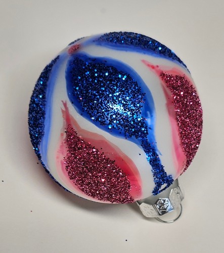 Christmas ball glass - , hand