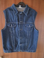 Jeansweste Herren Blau Denim