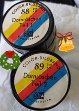 Diafilme 2 TEILE "DORNRÖSCHEN " Defa DDR Pouva Magica Laterna Magica Rollfilm