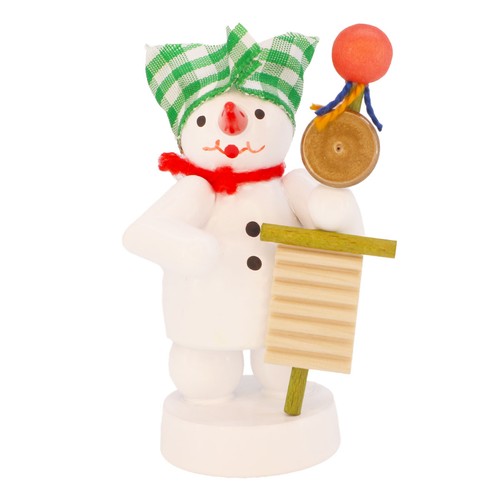 Schneemnann mit teufelsgeige - schneemnann,