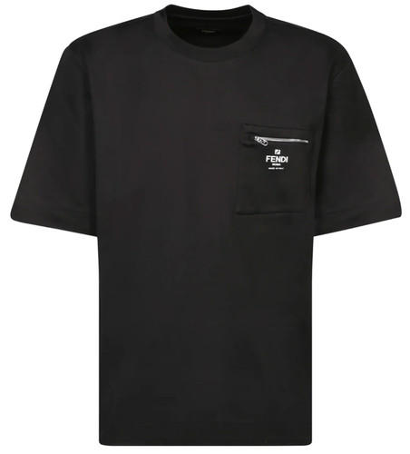 Fendi pocket shirt - fendi, black