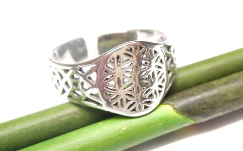 Silberring bandring offen - bandring,