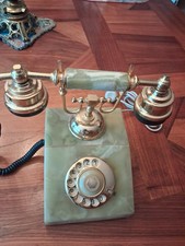 Marmortelefon, Wählscheibentelefon  aus den 60er Jahren