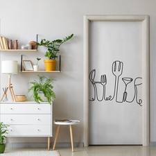 Tür Selbstklebende Folie