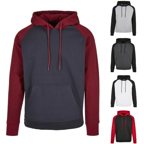 Herren kontrast hoodie - herren,