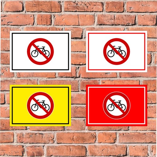 Schild für fahrräder - schild,