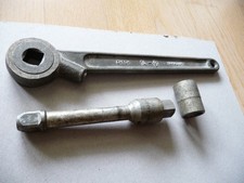 Ratsche Knarre alt Werkzeug Oldtimer Bordwerkzeug PKW und LKW Bundeswehr 50-60ig