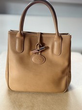 Longchamp -  Modell LE ROSEAU - Handtasche in Cognac 