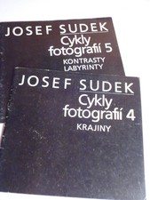 Buch-2 Hefte-Josef Sudek Cykly fotografii 4 und 5-Statni Zamek Kozel  E1025