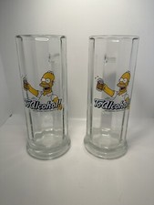 2x Bierglas - Matt Groening The Simpsons - Böckling - 0,5 Liter Füllmenge