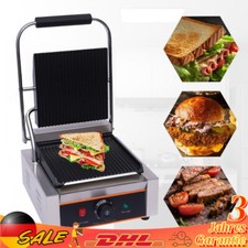 Kontaktgrill geriffelt 1800W